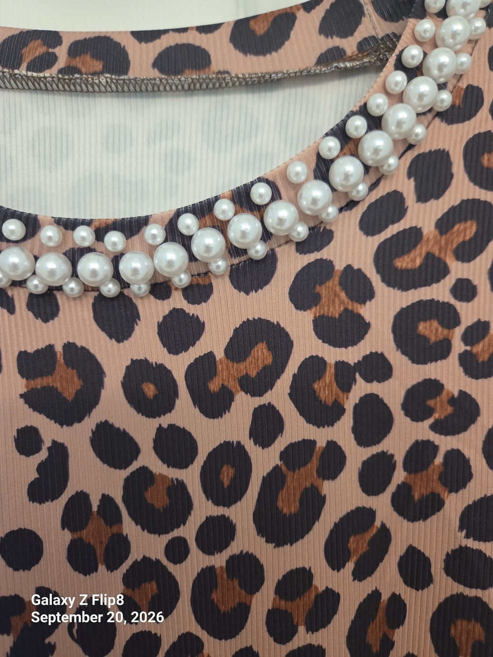 LEOPARD PRINT BLOUSE - Picture 2 of 3